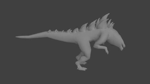 Zilla LowPoly preview image